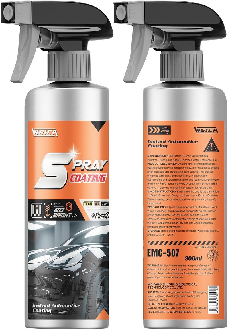 WEICA Instant Automotive Coating - All-Exterior Protection for Paint, Trim & Wheels | Hydrophobic & UV Resistant - Image 5